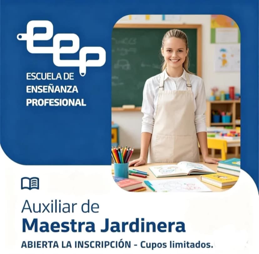 Auxiliar de Maestra Jardinera